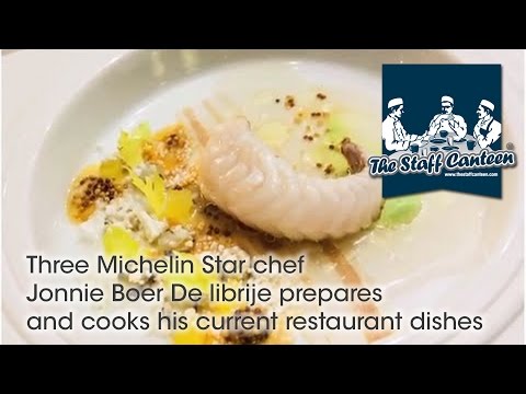 Three Michelin Star chef Jonnie Boer De librije prepares ... - YouTube
