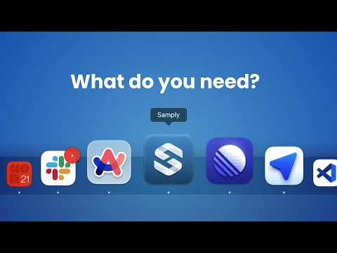 Desktop App & Labels · Samply 1.4