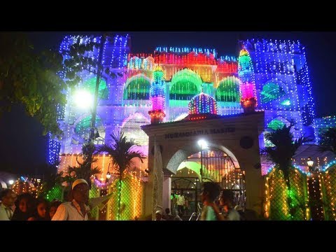 Visakhapatnam: Several city mosques decorated on the eve of Eid-ul-Fitr