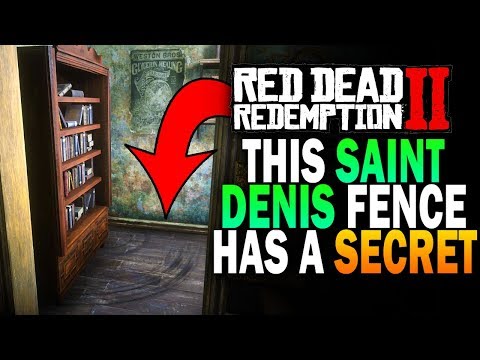 The Saint Denis Fence Has a Secret! Whats Behind The door? Red Dead Redemption 2 [RDR2]