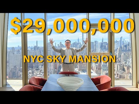開箱HBO神劇《繼承之戰》在紐約的頂層九億豪宅！｜Inside a $29,000,000 NYC 《SUCCESSION》Sky Mansion Penthouse｜180 East 88th St