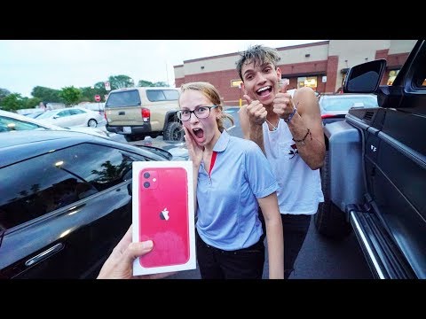 Breaking Peoples Phones, Then Surprising Them With iPhone 11