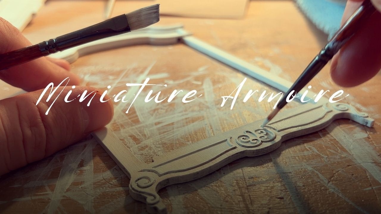 Building a Dollhouse Armoire | A Gift To Myself | The Miniature Cabinet