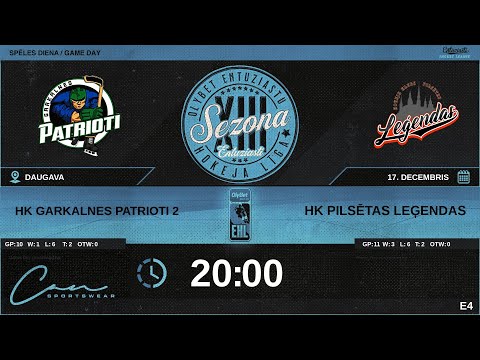 2023 12 17 | HK GARKALNES PATRIOTI 2 (GP2) - HK PILSĒTAS LEĢENDAS (PLG) | E4