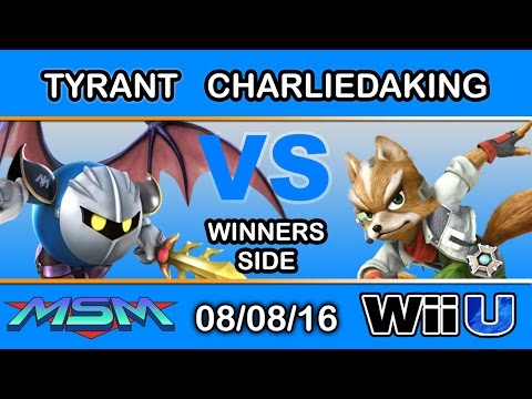 MSM 61 - NME | Tyrant (Meta Knight) Vs. A2 | Charliedaking (Fox) Winners Side - Smash Wii U
