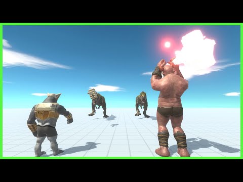Ogre Lord And Ghor Hammer ONE HIT Compare -- Animal Revolt Battle Simulator