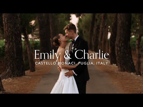 Castello Monaci, Puglia Wedding Film | Emily & Charlie | Italy | 2024