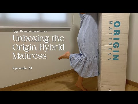 [61] Origin Hybrid mattress unboxing & review | Real sleep test + discount code included