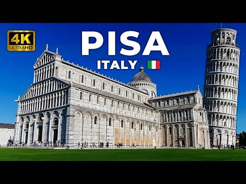 PISA, ITALY 4K 🇮🇹 2023 Walking Tour [4K HDR 60fps] (History in Subtitles)