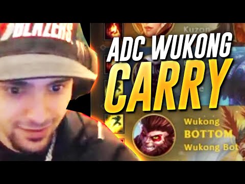 CARRYING AS WUKONG ADC | SEASON 11 | RANK 1 WUKONG | LEAGUE OF LEGENDS