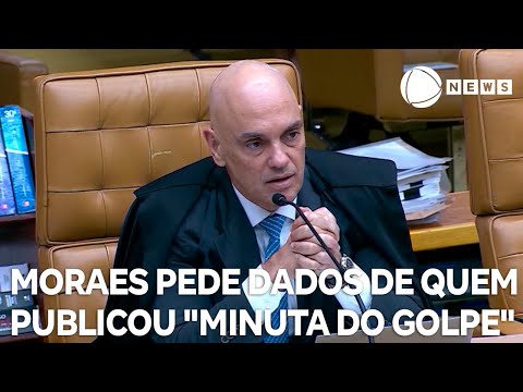 Moraes manda Google informar quem publicou 