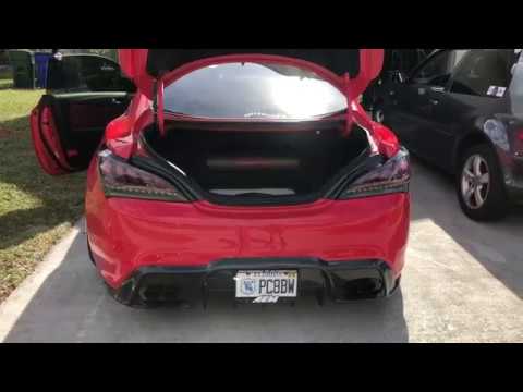 Genesis coupe spec-d taillight install