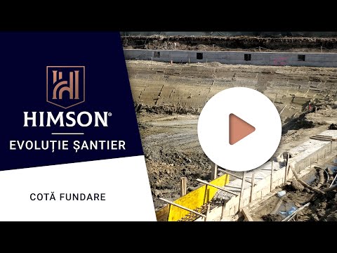 Himson | Apartamente noi Iași - Stadiu Lucrări - Cotă fundare