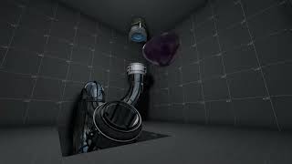 Portal: Revolution Beta - Early gel flow experiments with paint bombs
