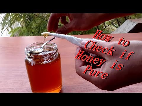 How to check if Honey is Pure