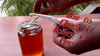 How to check if Honey is Pure