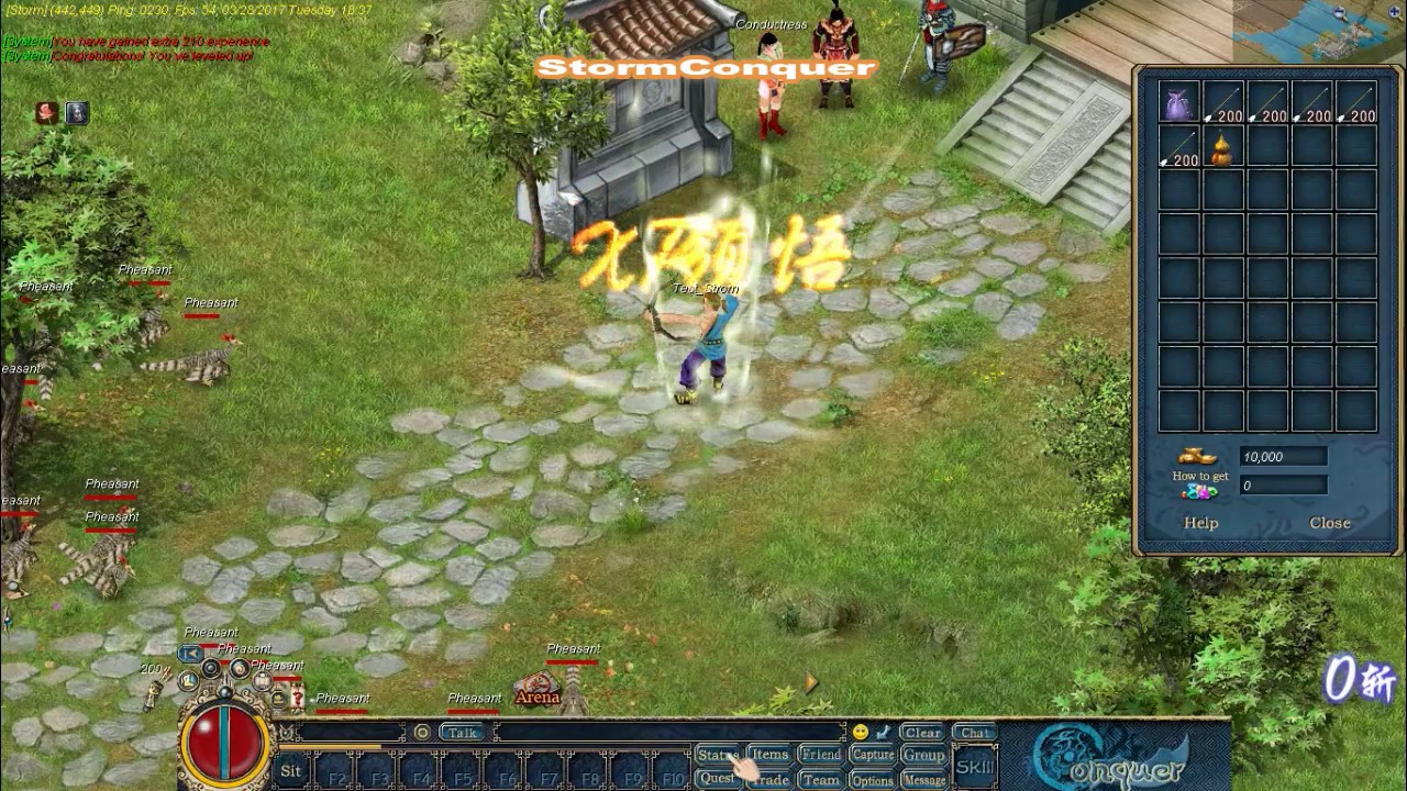 Storm Conquer - How To Start