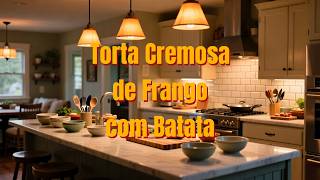 Torta Cremosa de Frango com Batata!