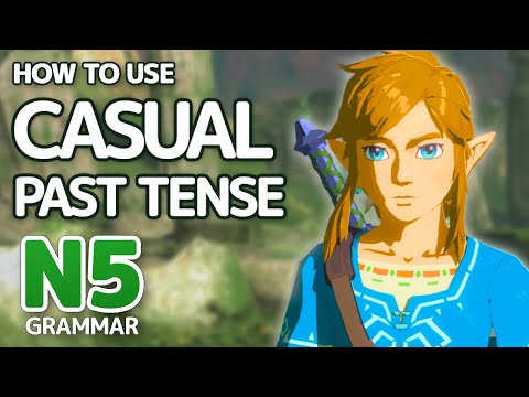 Casual Past Tense in Japanese「た・かった・だった」 - JLPT N5 Grammar ┃ Genki Lesson 9