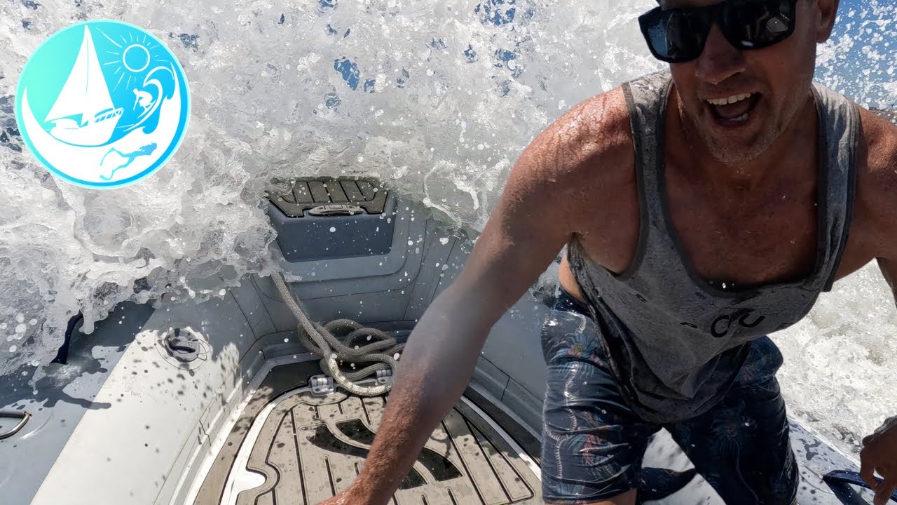 WET AND WILD dinghy ride that gave the CAPTAIN a bit of a SHOCK | Ep 361