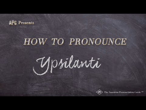 How to Pronounce Ypsilanti (Real Life Examples!)