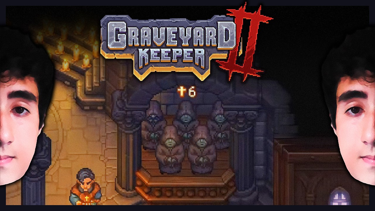 CORAL de ZUMBIS na IGREJA | Graveyard Keeper 2 - #8