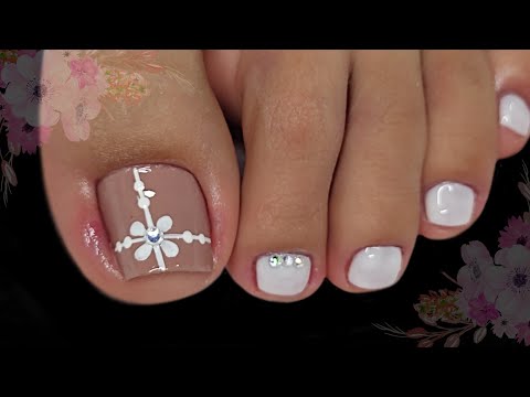 DISEÑO DE UÑAS SENCILLAS Y ELEGANTES 💅🦶😍