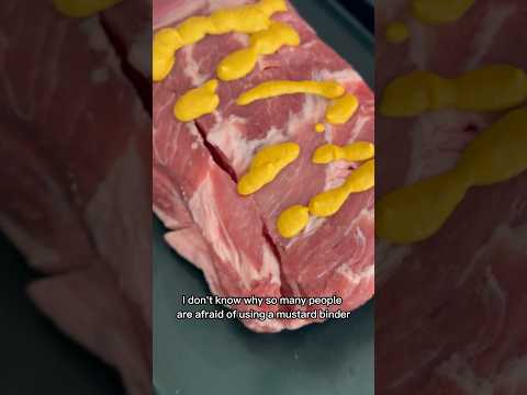 Mmm… Mustard Binder on Smoked Pork Butt | Follow SipBiteGo