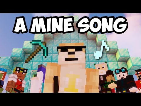 "A Mine Song" - Minecraft Parody of Shaboozey's A Bar Song (Music Video)