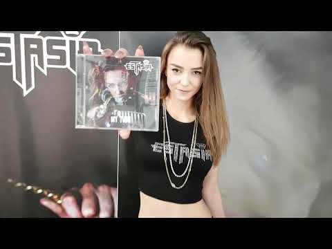 Estasia signing her new cd 'My Turn'