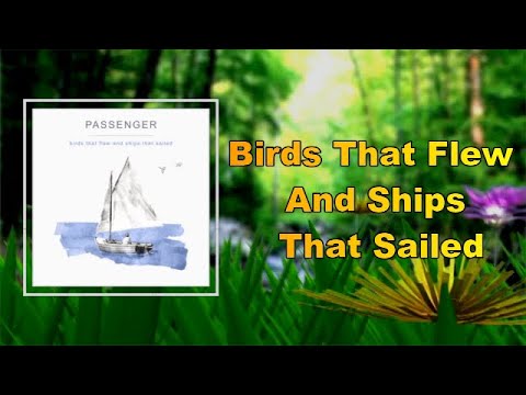 Passenger - Birds That Flew And Ships That Sailed  (Lyrics)