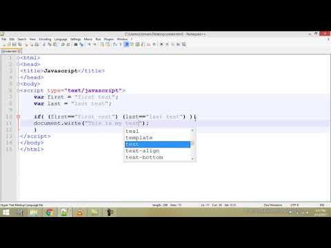 Beginner Javascript Tutorial 16 Complex Conditions