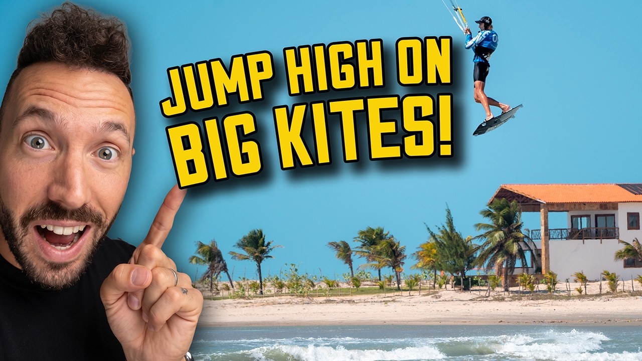 How to Jump HIGH on Big Kites