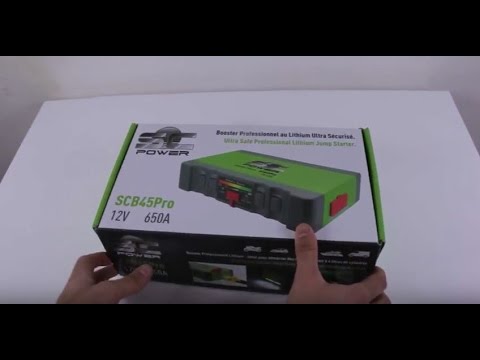 SC POWER   Déballage Booster Pro   SCB45  SCB901
