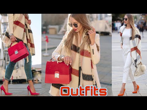 Moda 2022 MUJER TENDENCIAS EN ROPA DE MODA INVIERNO 2022 CÓMO COMBINAR PONCHOS ROPA DE FRÍO 2022