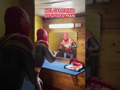 NEL CAMERINO DI SPIDER-MAN #shorts