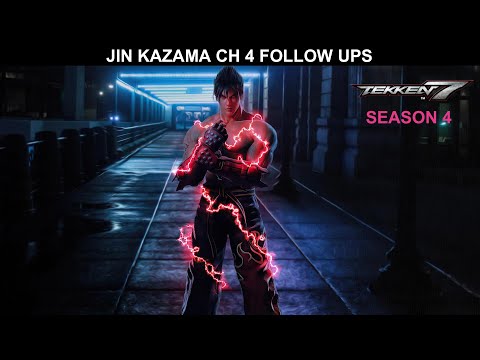 Jin CH 4 Combos Guide | Tekken 7 Season 4