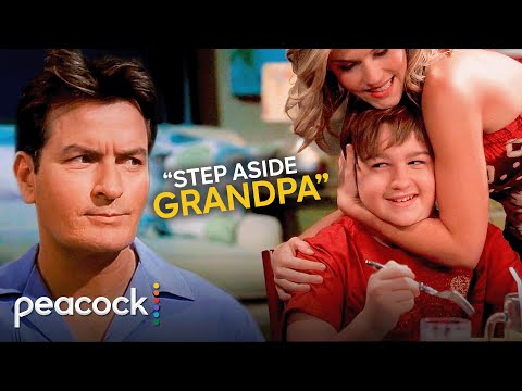 Two and a Half Men | Charlie’s Outmatched When Jake Tries to Steal His Lady