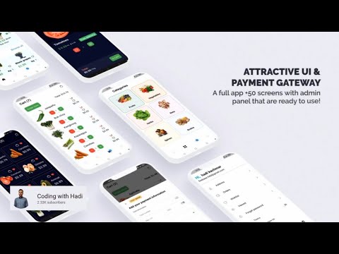 Grocery app - Flutter Course