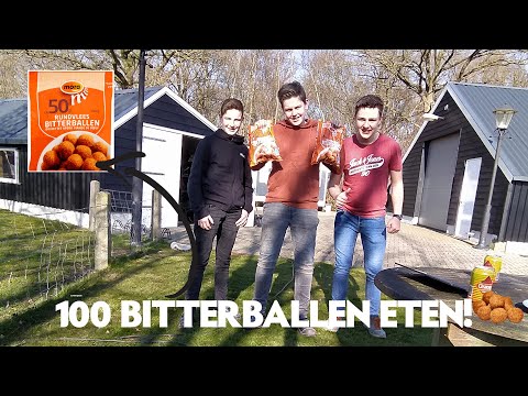 100 BITTERBALLEN ETEN!!