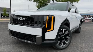 2027 Kia Telluride S - Glacial White Pearl - Walkaround
