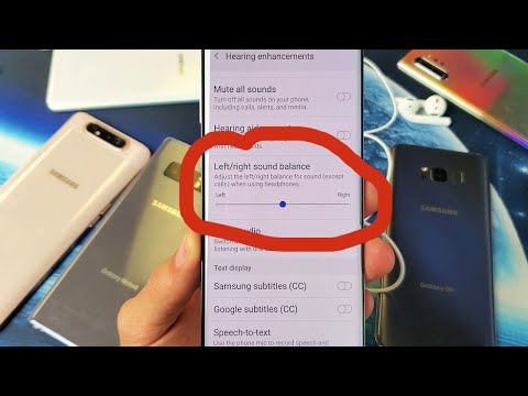 All Samsung Galaxy Phones: Headphones Louder on One Side? Adjust Left/Right Sound Balance