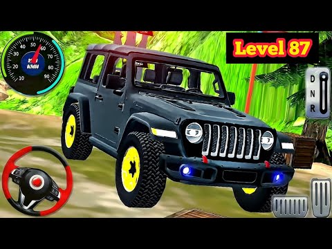 4x4 Offroad Luxury SUV Driving 3D - Jeep Hill Climbing Drive Simulator Level 87 - Android GamePlay
