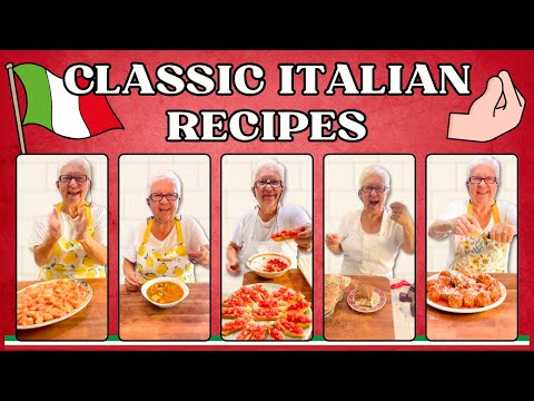 Mama's top 5 Classic Italian Recipes!
