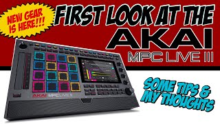 Akai MPC Live III : My First thoughts and an Introduction