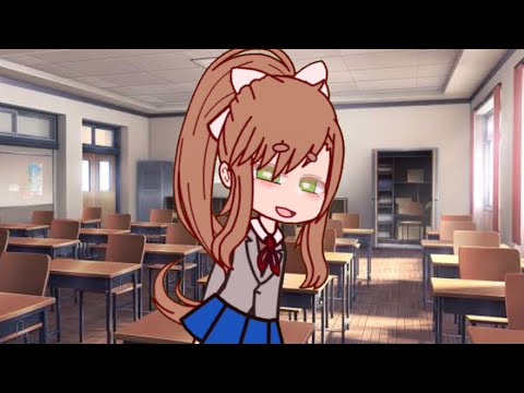 Monika vs light rap battle | not original ! | DDLC | gachaclub