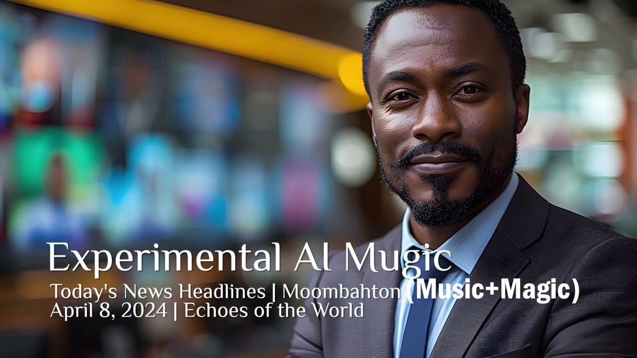 Today's News Headlines! April 8, 2024 Echoes of the World #moombahton  #WorldNewsRap #NewsInRhythm
