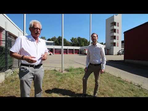 NRW Kommunalwahl 2020 - Thomas Hendele und Marcus Nüse bei der Feuerwehr Heiligenhaus
