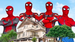 BIG SPIDER-MAN&#39;s Team | Spider-man House Dance