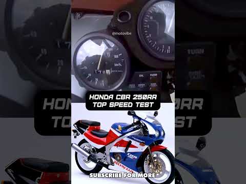 Thumbnail for HONDA CBR 250RR MC22 Top Speed Test | JDM Beast Machine 🥶 by Motorcycle